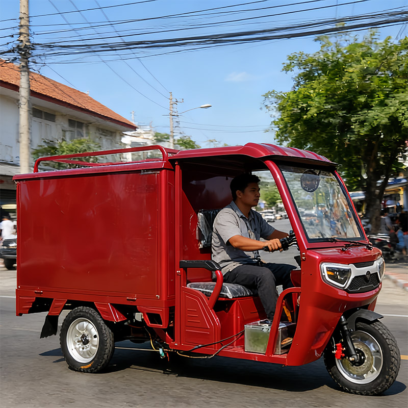 Vehículo eléctrico de entrega urgente