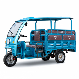 Triciclo eléctrico de pasajeros y carga