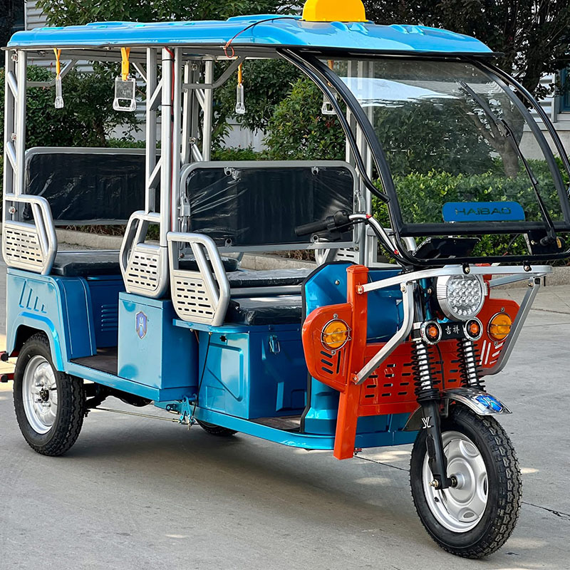 Triciclo eléctrico de pasajeros